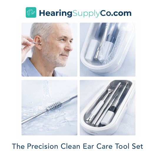HearingSupplyCo Precision Clean Ear Care Tool Set